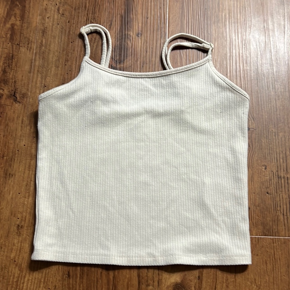 American Eagle cream tank top